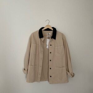 Zara | NWT Canvas Barn Jacket